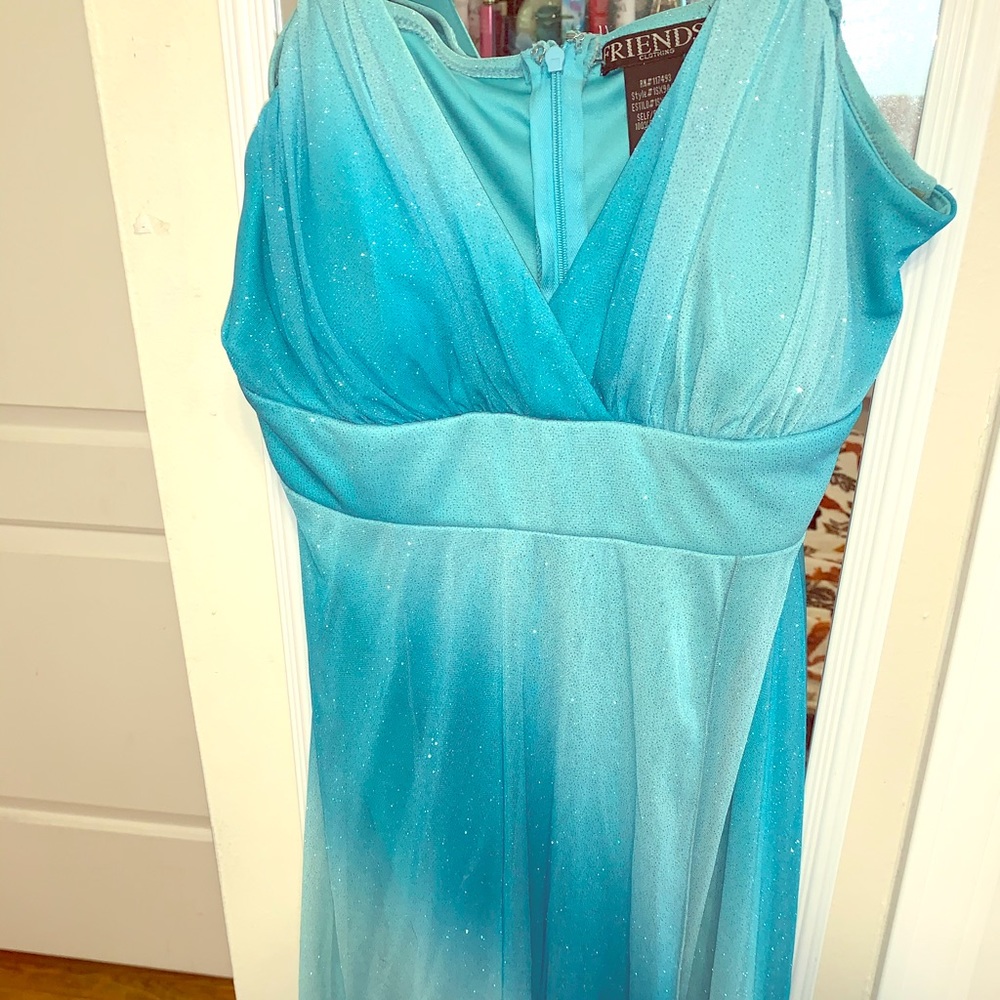 Blue Sparkly Dress